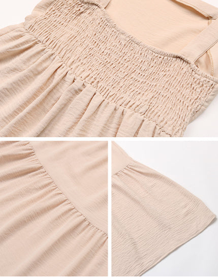Boho Chic Women's Spaghetti-Strap Tie Dress