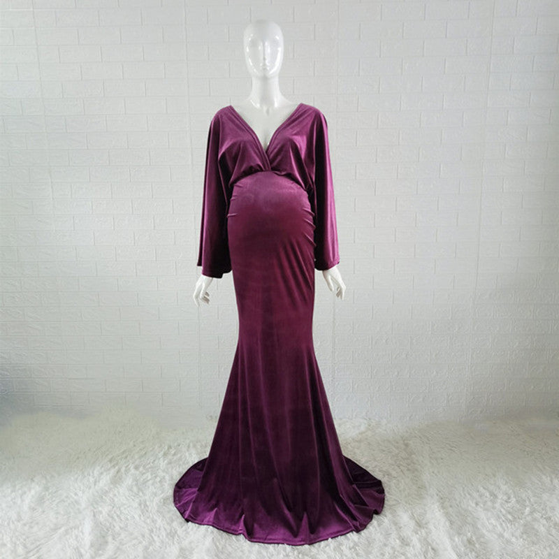 Velvet Maxi Dress Nouveau Bohemian