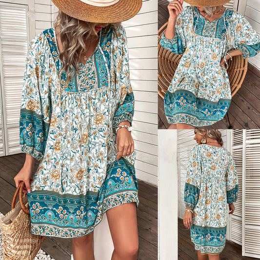 Boho Chic Loose Summer Dress For Women