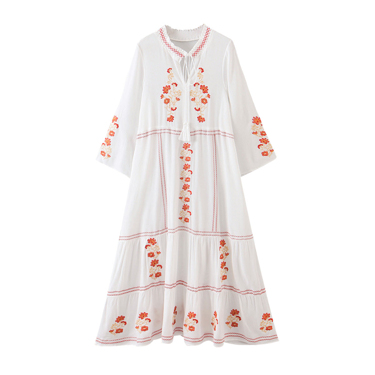 Boho Chic Cotton Women Dress