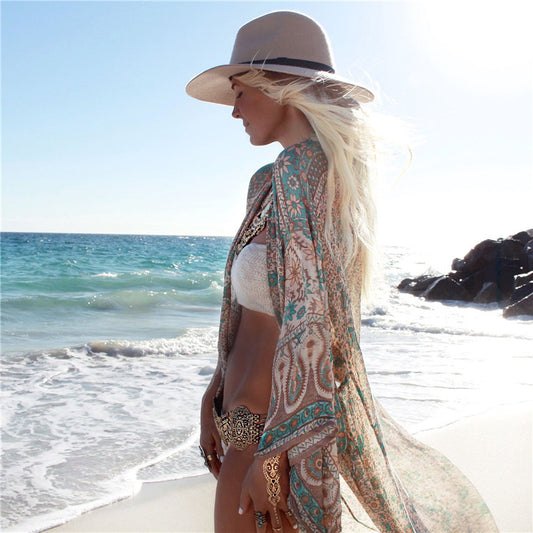 Haute Chiffon Bohemian Kimono for Women