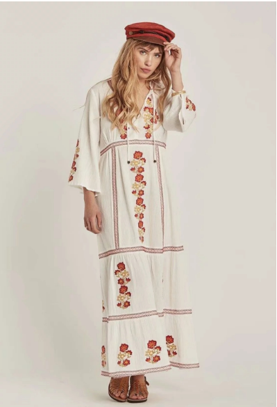 Boho Chic Cotton Women Dress