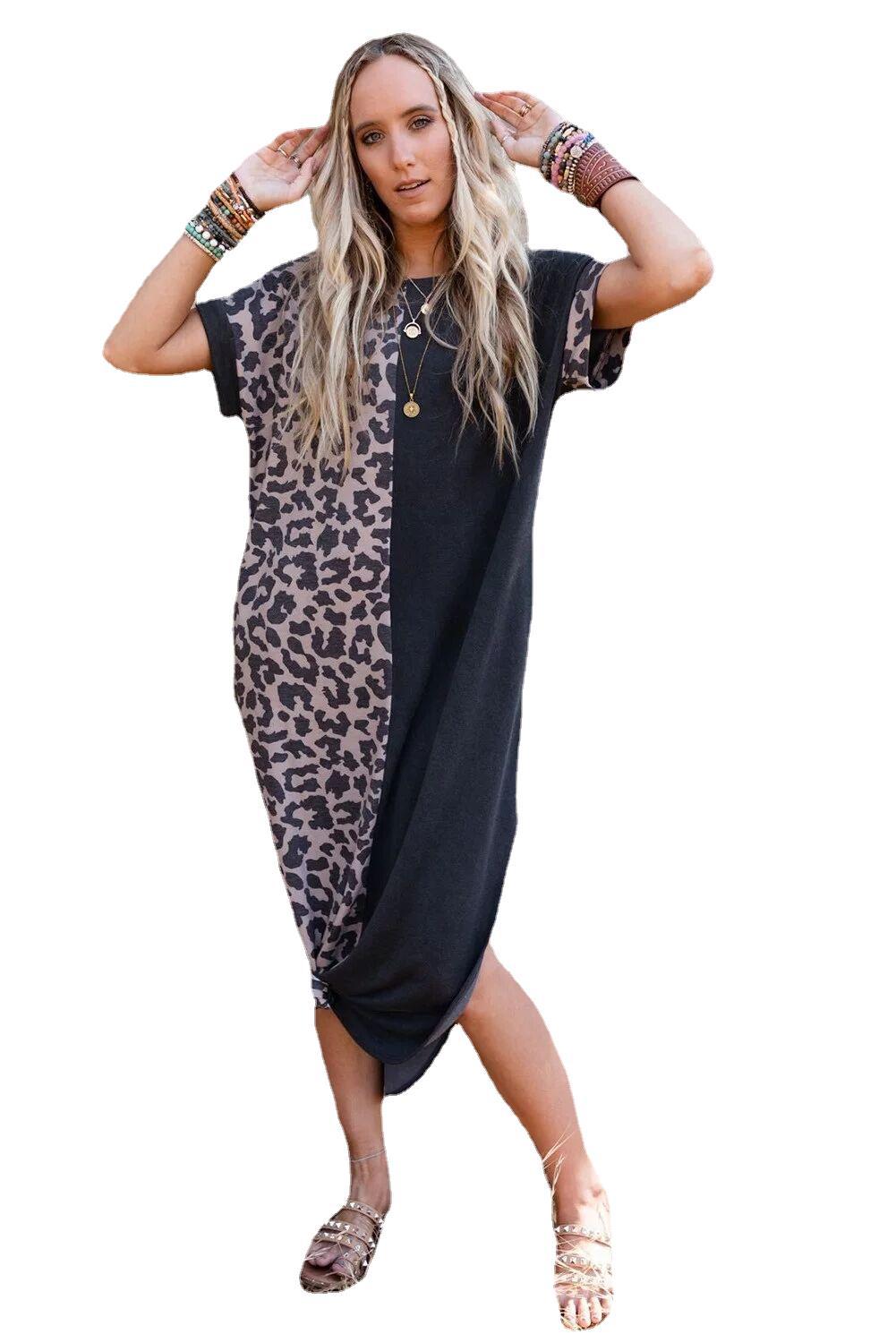 Boho Chic Midi Wrap Dress for Women