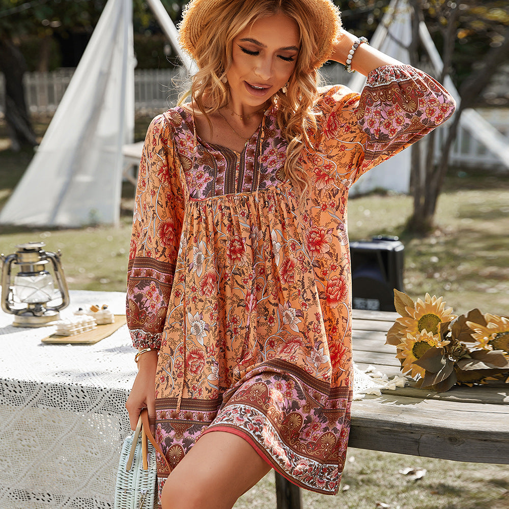 Boho Chic Loose Summer Dress For Women