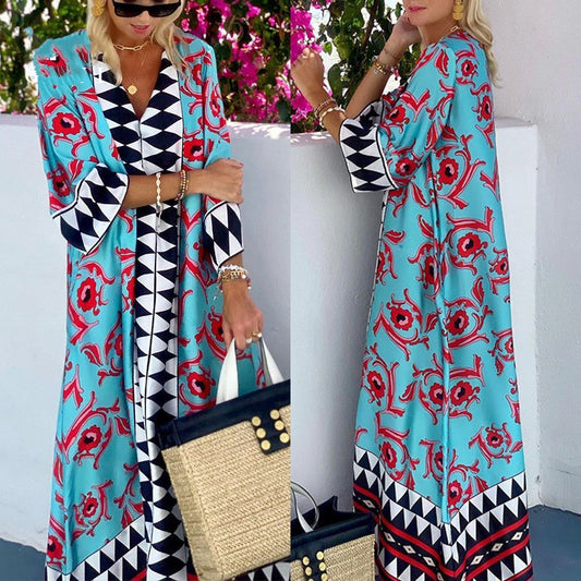 Boho Chic High Street Women's Maxi Dress