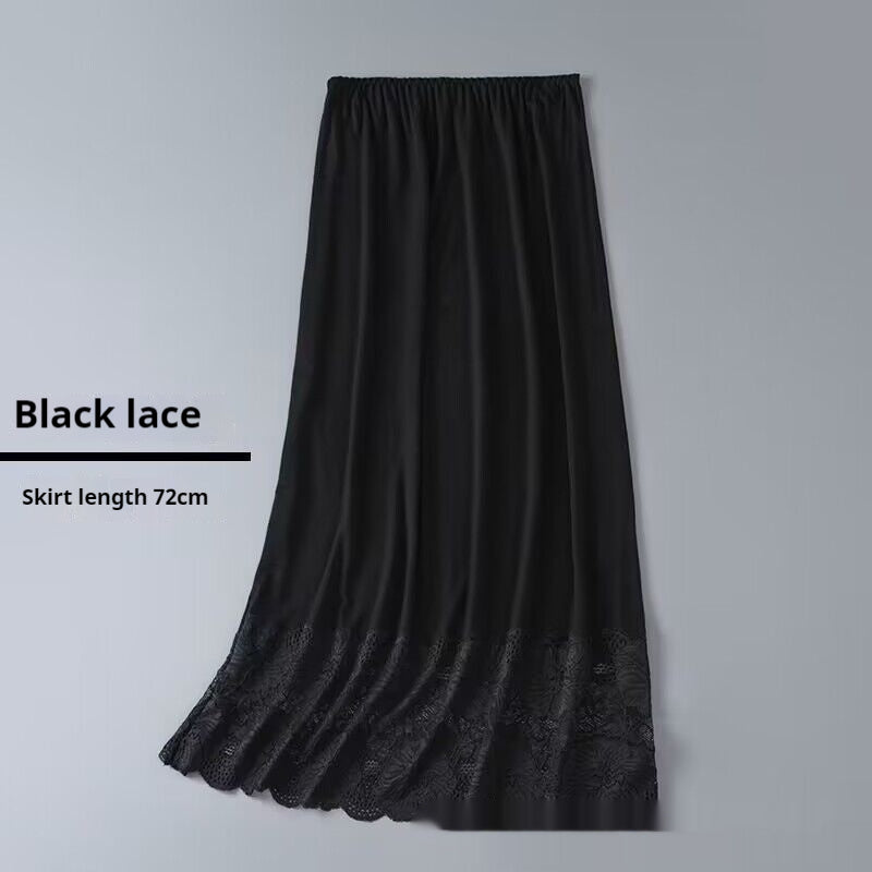Women's Lace Anti-Exposure Safety Skirt – Modal Slip Underskirt